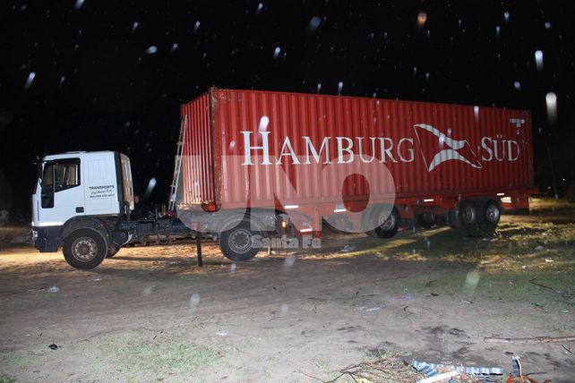 El 2 de noviembre del 2014. Se encontró en un basural de la calle 62 un camión con 1662 kilos.&nbsp;