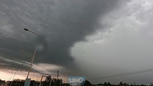 Anuncian tormentas fuertes con lluvias intensas para una zona de Entre Ríos