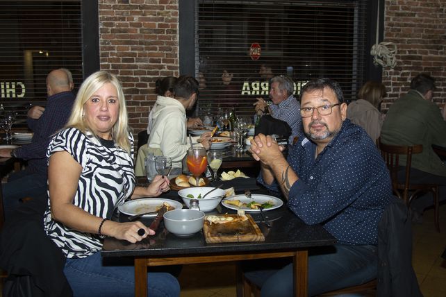 María Laura Manassero y Rubén Peralta