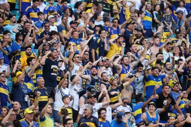 La gente de Boca presente de gran manera en Estados Unidos.