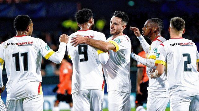 Lens venció a Lorient y avanza en la Copa de Francia