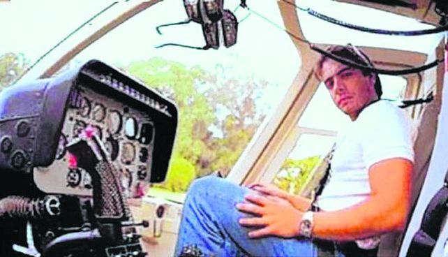 Carlitos junior. El joven murió en 1995