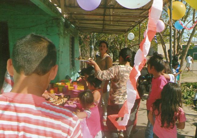 Imágenes correspondientes al Día del Niño celebrado por la institución años atrás.