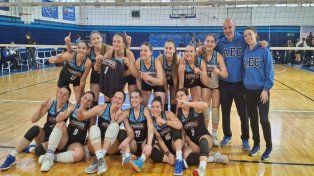 Echagüe ganó los cinco partidos de la Copa de Oro sin ceder ni un solo set.