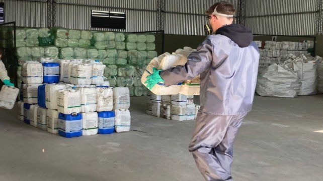 Secuestraron más de 500 envases de fitosanitarios en Entre Ríos