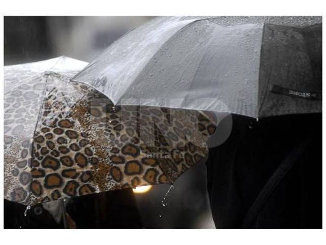 Llegó la lluvia y hay alerta meteorológico para Santa Fe