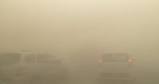 La autopista a Santa Fe fue cortada por las condiciones climáticas adversas
