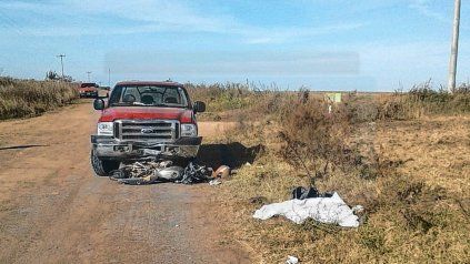 Motociclista murió tras chocar de frente con una camioneta