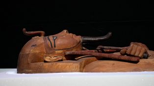 El sarcófago del faraón Ramsés II salió por primera vez de Egipto