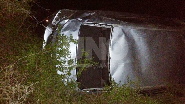 Murió una mujer en un vuelco ocurrido en un camino rural de San Cristóbal