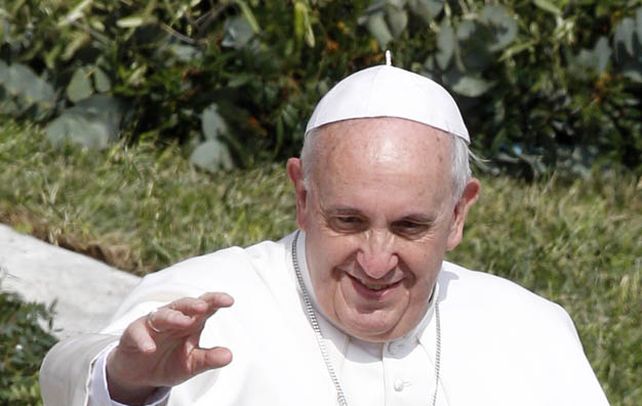 El Papa. Llamó a la reflexión.