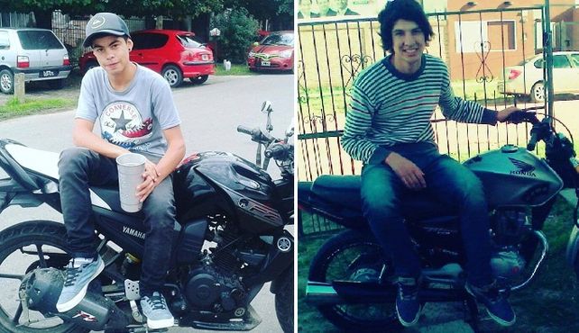 Llamativo. Una de las motos no estaba en el lugar del siniestro y la Policía la encontró en un descampado.
