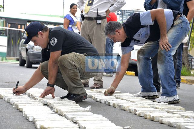 Incautan importante cargamento de marihuana en Paraná