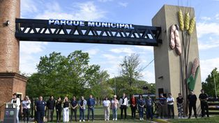 La 18º Fiesta Nacional de la Pyme Agroindustrial se inauguró el 31 de octubre en el Parque Municipal de Las Parejas.