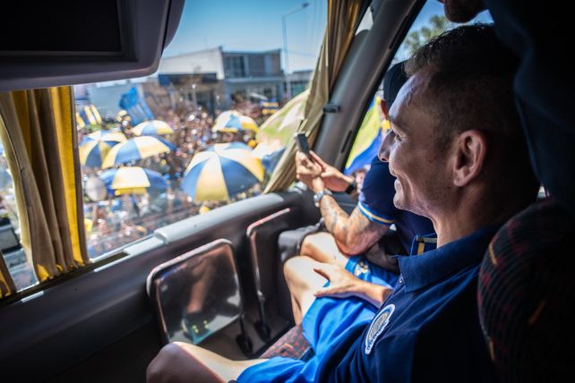 A los 39 años, Marco Ruben vuelve a vivir un clásico. El goleador se entusiasmó con el apoyo de los hinchas de Central.