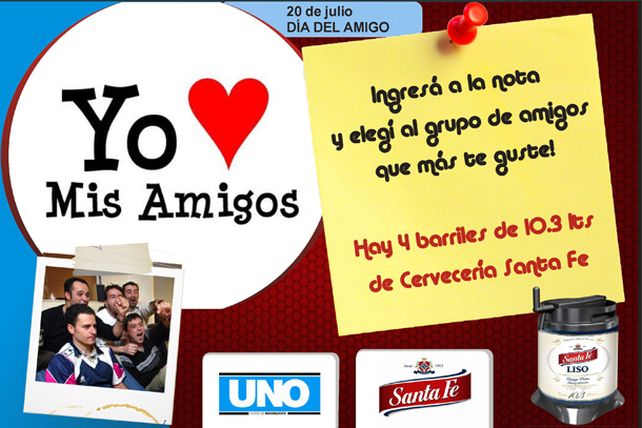 Día del Amigo: ya están los ganadores del