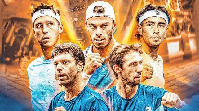 Frana confirmó el equipo argentino de Copa Davis para jugar ante Alemania