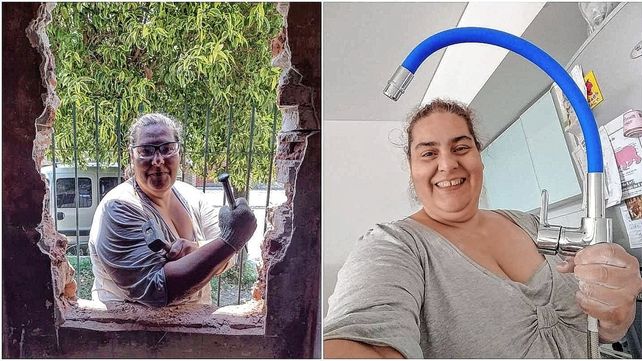 La influencer de la construcción: ofreció enseñar gratis y tuvo miles de ofertas