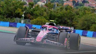 Franco Colapinto terminó último en la FP2 del GP de Hungría.