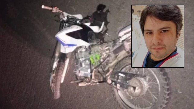 Dolor: el motociclista fallecido en la Ruta 23 era un conocido enfermero de Chajarí y Ubajay