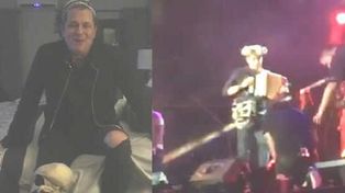 La tremenda caída de Carlos Vives en un recital