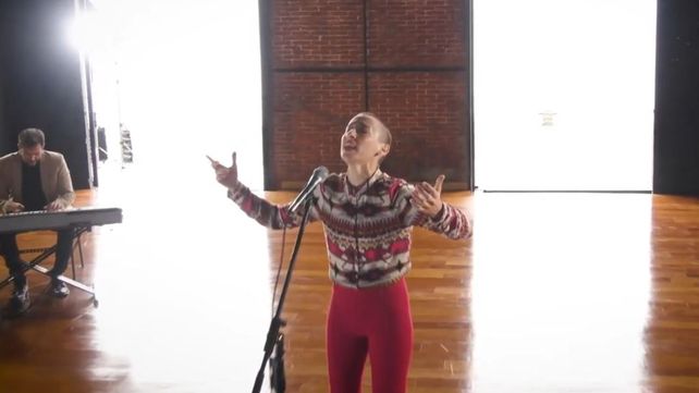 La versión del Himno de dos artistas rosarinos que llegó al presidente