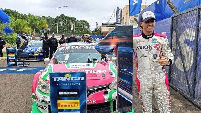 Leonel Pernía ganó en Concordia.