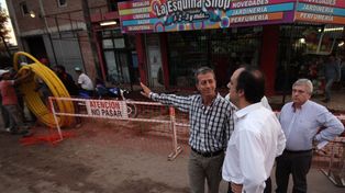 Gas natural: avanzó un 40 % la tercera etapa en barrio Los Angeles
