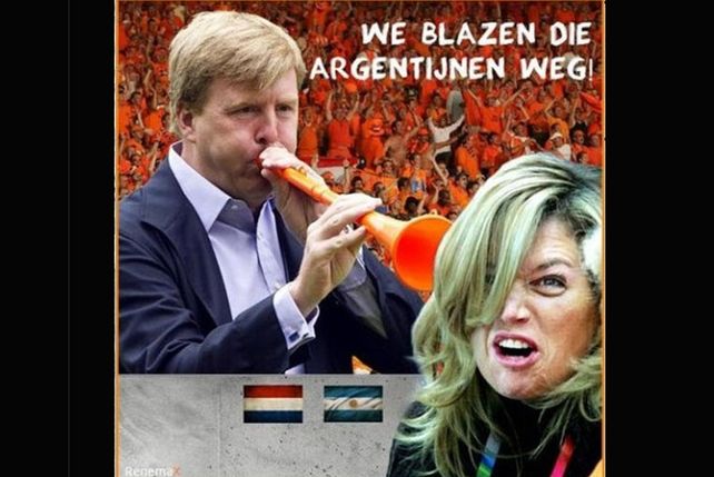 En Holanda calientan la previa con estos afiches