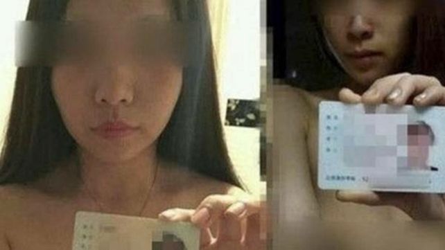 hasta las manos. Las jóvenes universitarias se fotografiaron y filmaron desnudas como garantía del crédito.