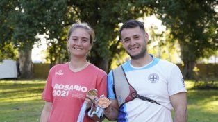 Orgullo rosarino en los Jadar: se llevaron la medalla de oro en tiro con arco