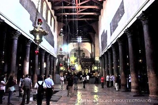 La tradición dice que la Basílica de Belén fue levantada en el lugar donde nació Jesús de Nazaret. El edificio original fue construido en el año 325. (foto archivo)
