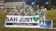 Los festejos y las voces de Sanjustino al consagrarse campeón del Torneo Apertura