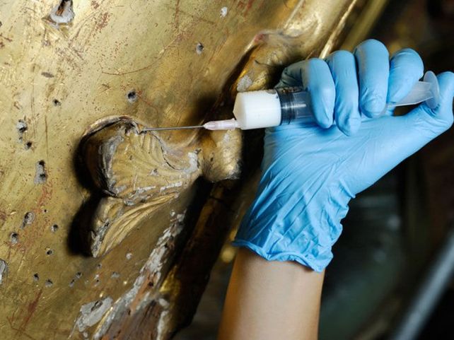 Científicos argentinos crearon una sustancia para restaurar obras de arte