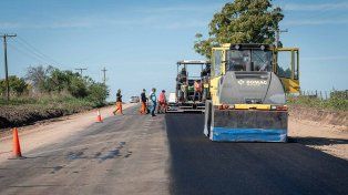 Los trabajos en la ruta provincial 23 llevan un 26% de avance.&nbsp;