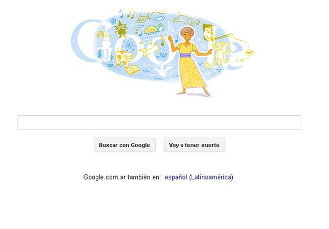 Google recuerda a María Elena Walsh