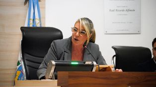 La presidenta del Concejo, María Eugenia Schmuck.&nbsp;