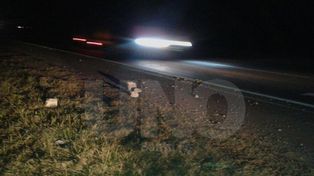 Detuvieron a dos jóvenes que colocaban piedras en la autopista
