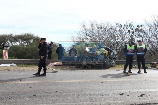 Grave accidente en la ruta nacional 12 dejó cuatro personas fallecidas