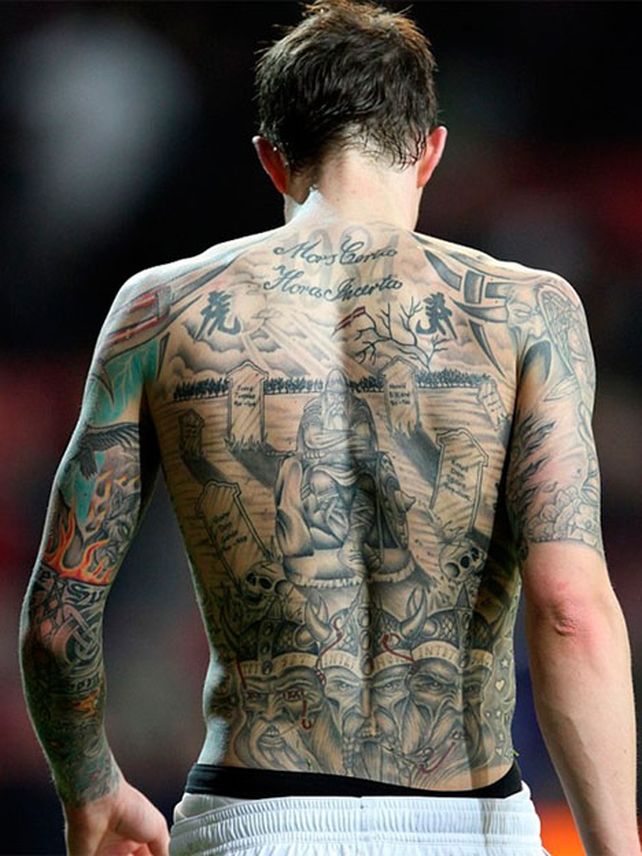 Ránking de los mejores tatuajes de futbolistas