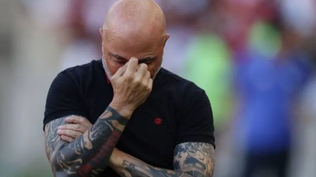 Todos problemas. El Zurdo Sampaoli arrastra momentos de tensión en Flamengo.