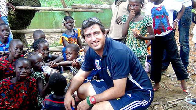 En tierra africana. El ex arquero de Renato Cesarini y Rosario Central