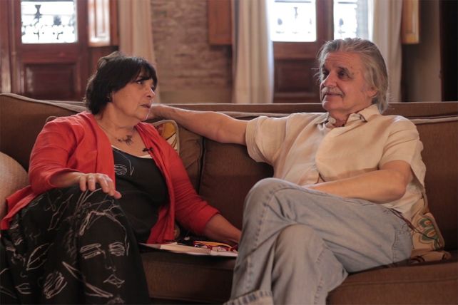 Liliana Herrero y Horacio González. La cantante y el sociólogo