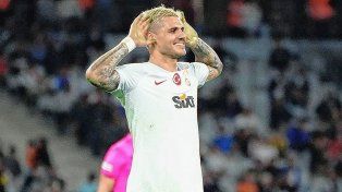 Mauro Icardi volvió a marcar con la camiseta del Galatasaray.