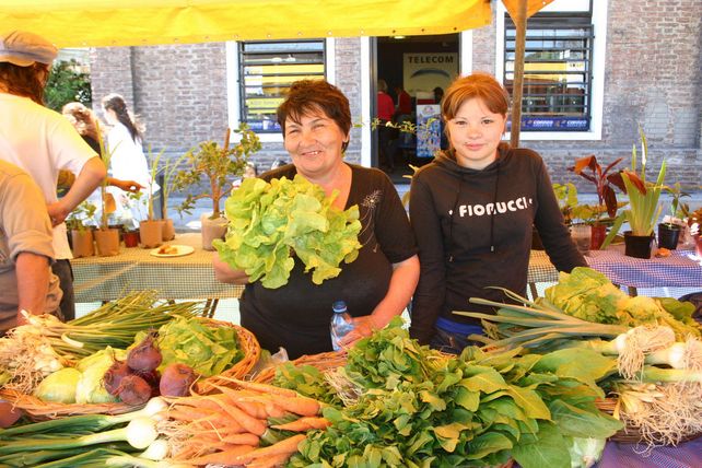 De la huerta a la mesa. En Rosario hay múltiples ferias que ofrecen productos sin agroquímicos.