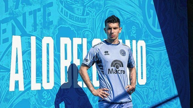 El delantero mendocino Lautaro Pastrán llegó a Belgrano El delantero mendocino Lautaro Pastrán llegó a Belgrano