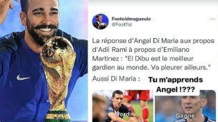 Adil Rami cargó contra Di María: Enséñame a llorar