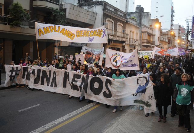 Gritos que recorrerán todo el país reclamando Ni una menos