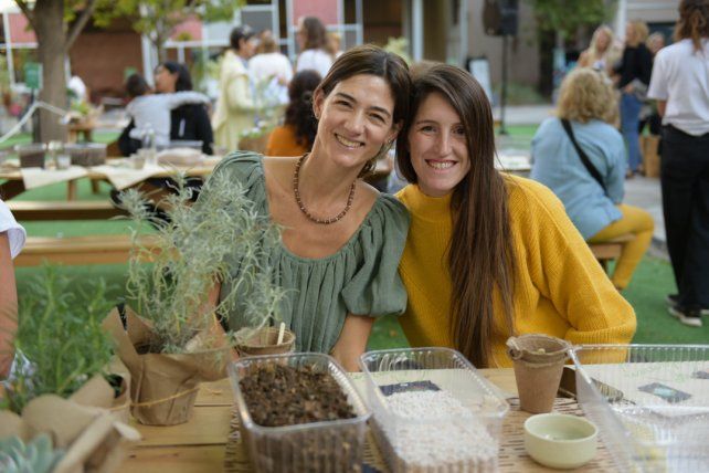 Emilia Comerci y Nadia Romano