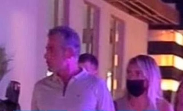 El presidente de Gimnasia y Rocío Oliva fueron vistos juntos en Punta Cana.